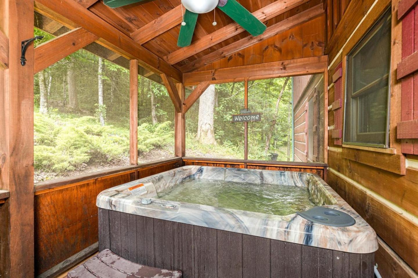 Pigeonforge Cabin Game Roomdog Friendlyhot Tub Pigeon Forge Buitenkant foto